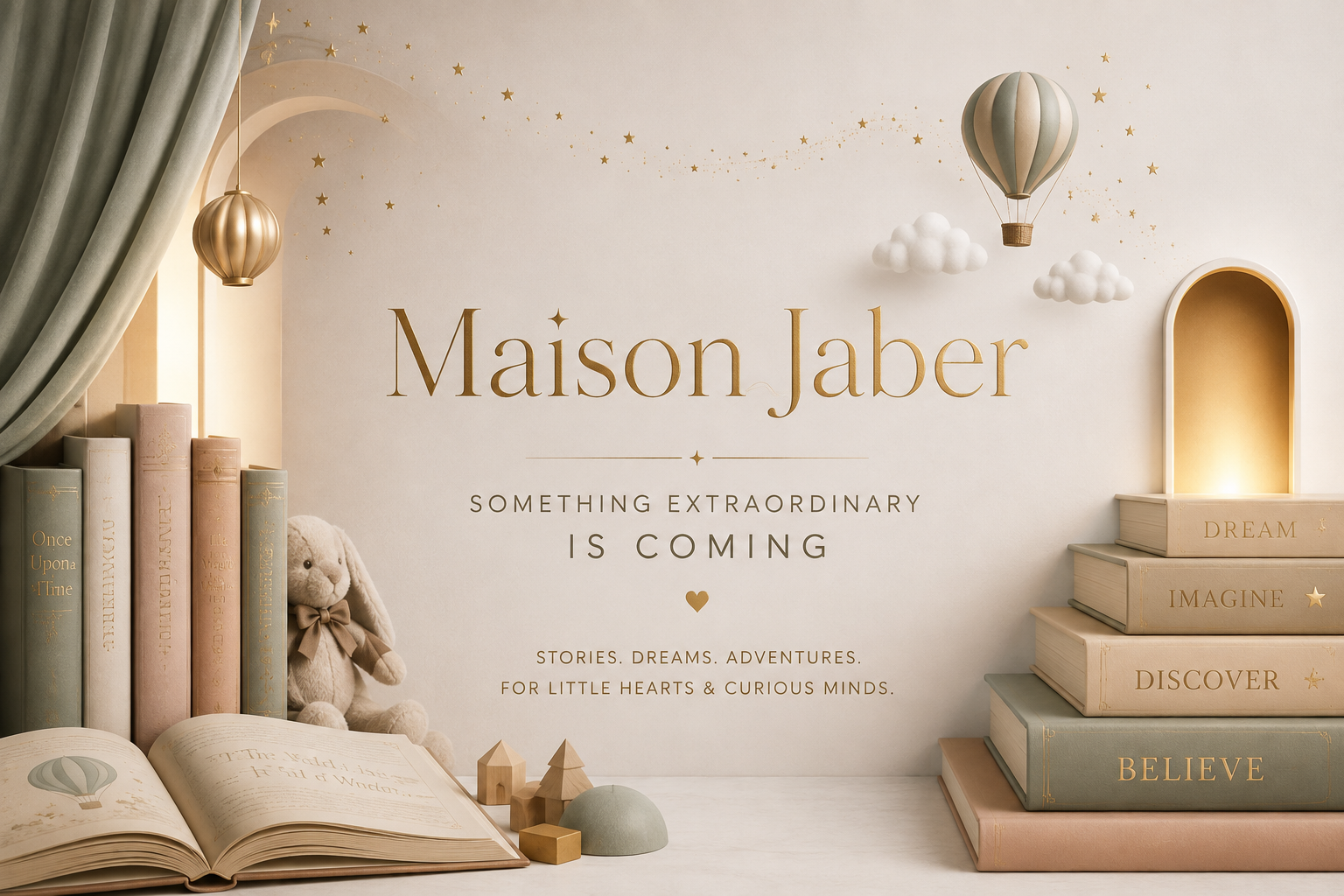 Maison Jaber — Something Extraordinary Is Coming